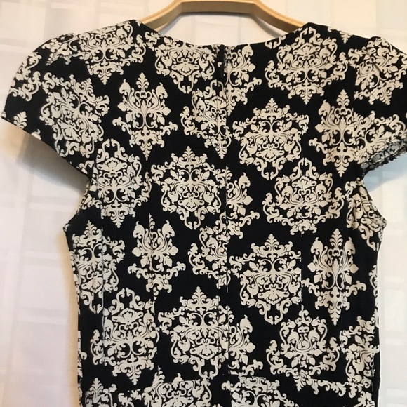 NWOT Susy Shier dress black and white size small - Picture 3 of 9